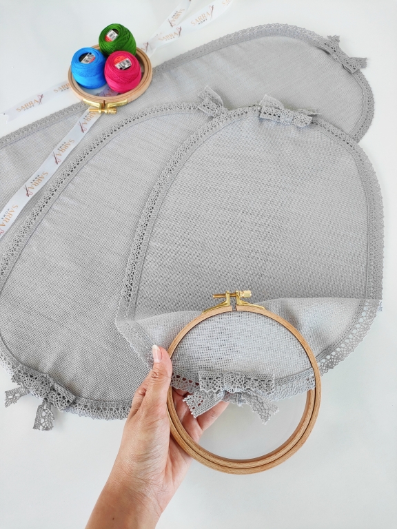 SARRA HOME OVAL FİYONK 3'LÜ YATAK ODA TAKIMI