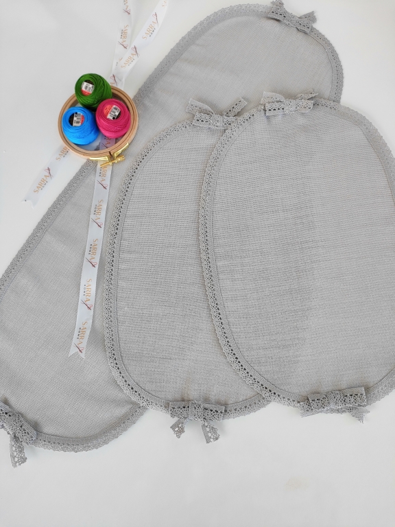 SARRA HOME OVAL FİYONK 3'LÜ YATAK ODA TAKIMI