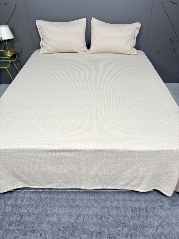 220x245 SARRA %100 PAMUK ÖRGÜ PİKE TAKIMI