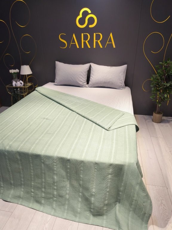 SARRA ÇİFT KİŞİLİK PETEK YATAK ÖRTÜSÜ