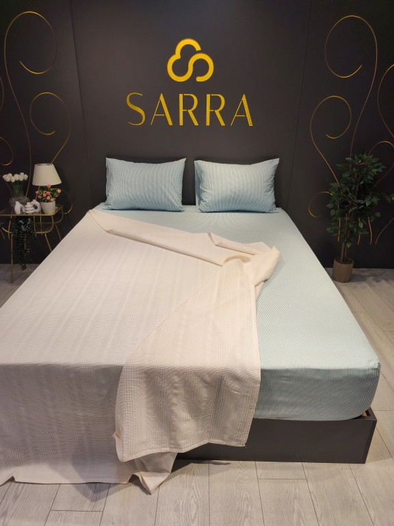 SARRA ÇİFT KİŞİLİK PETEK YATAK ÖRTÜSÜ