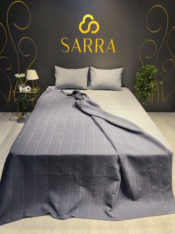 SARRA ÇİFT KİŞİLİK PETEK YATAK ÖRTÜSÜ