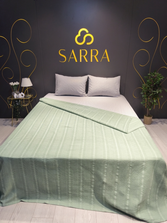 SARRA ÇİFT KİŞİLİK PETEK YATAK ÖRTÜSÜ