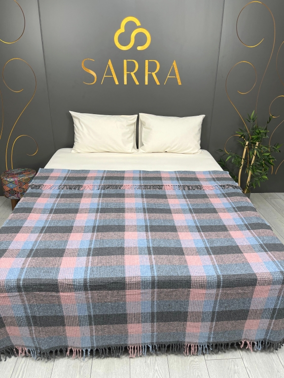 SARRA HOME ÇİFT KİŞİLİK SAÇAKLI BATTANİYE