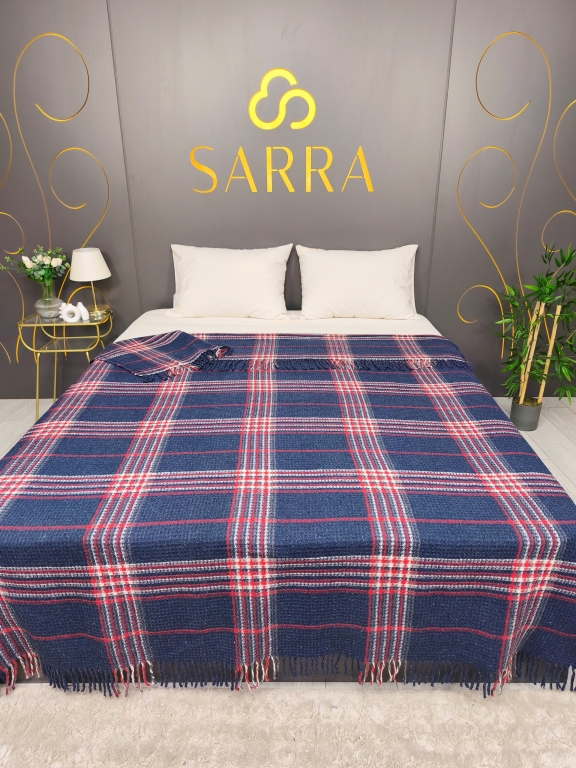 SARRA HOME ÇİFT KİŞİLİK SAÇAKLI BATTANİYE