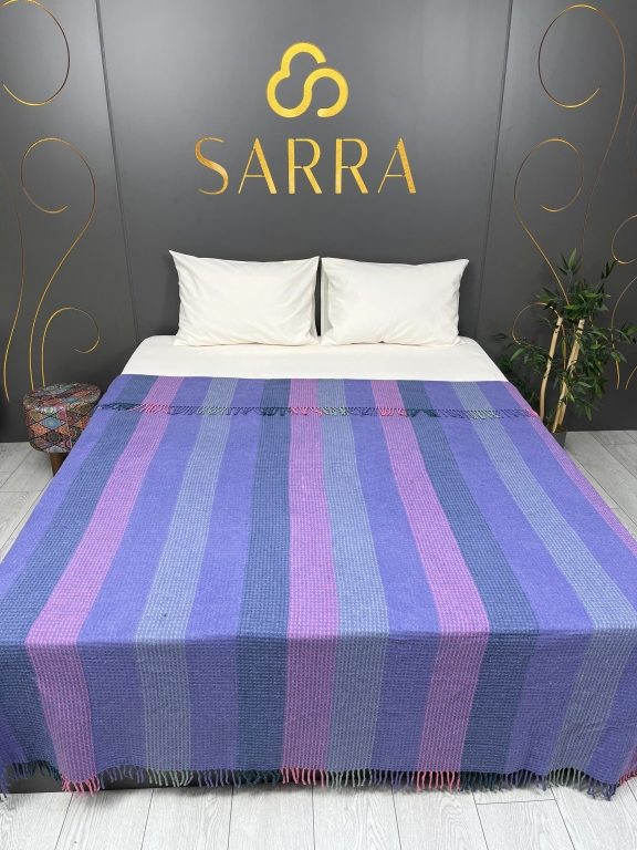 SARRA HOME ÇİFT KİŞİLİK SAÇAKLI BATTANİYE
