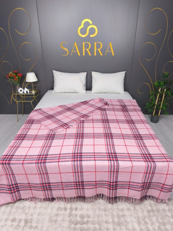 SARRA HOME ÇİFT KİŞİLİK SAÇAKLI BATTANİYE