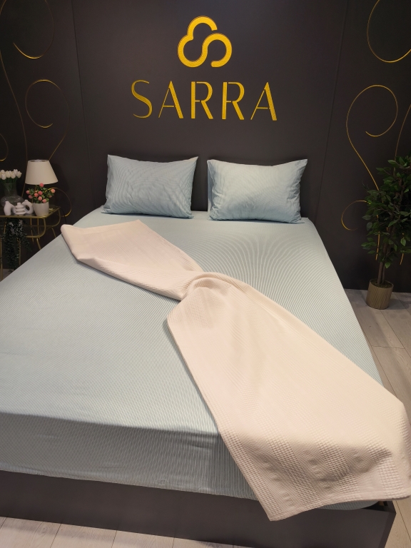 SARRA TEK KİŞİLİK PETEK YATAK ÖRTÜSÜ