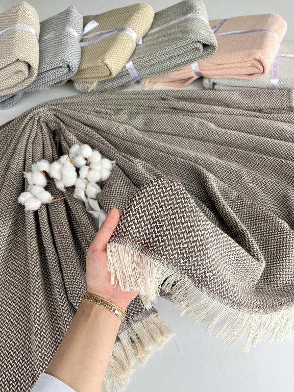 SARRA 160x210 TEK KİŞİLİK PEŞTEMAL PİKE