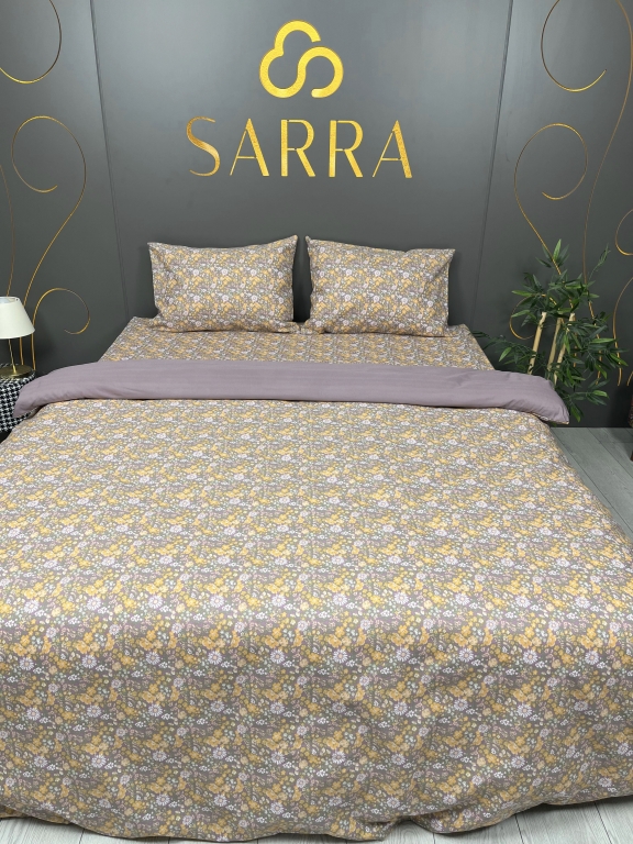 SARRA HOME FLOWERS ÇİFT KİŞİLİK NEVRESİM TAKIMI