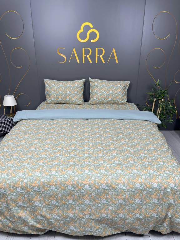 SARRA HOME FLOWERS ÇİFT KİŞİLİK NEVRESİM TAKIMI