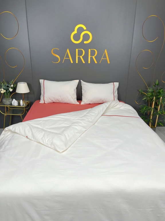 SARRA HOME ÇİFT KİŞİLİK GÜPÜRLÜ NEVRESİM TAKIMI