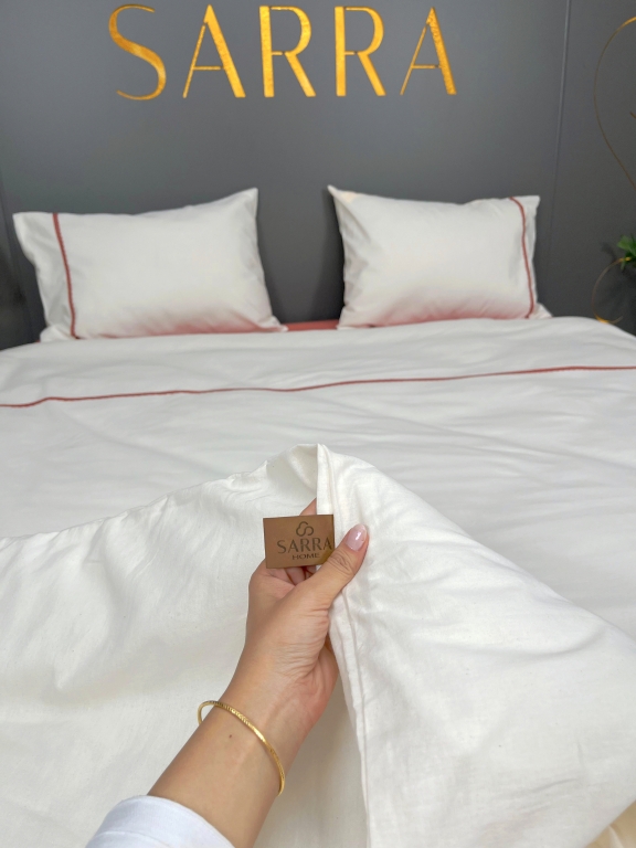 SARRA HOME ÇİFT KİŞİLİK GÜPÜRLÜ NEVRESİM TAKIMI