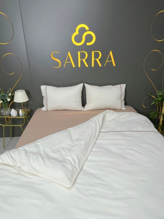 SARRA HOME ÇİFT KİŞİLİK GÜPÜRLÜ NEVRESİM TAKIMI