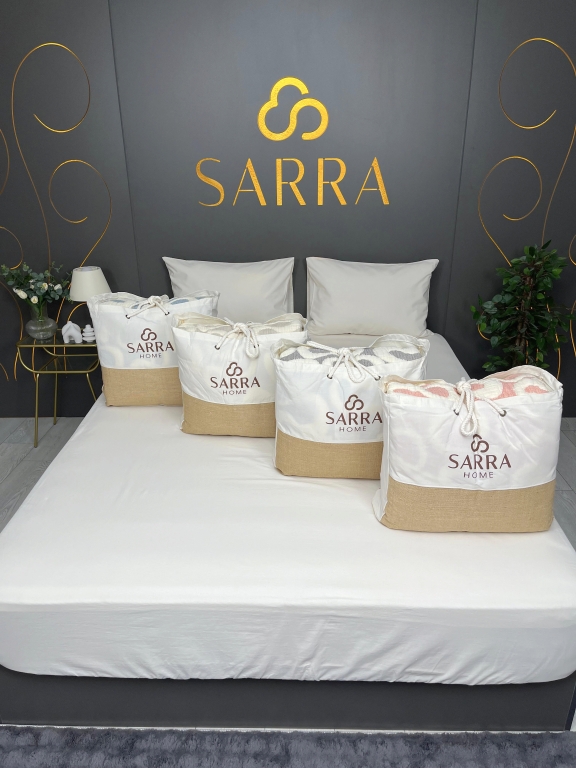 SARRA HOME ÇİFT KİŞİLİK MÜSLİN YORGAN TAKIMI