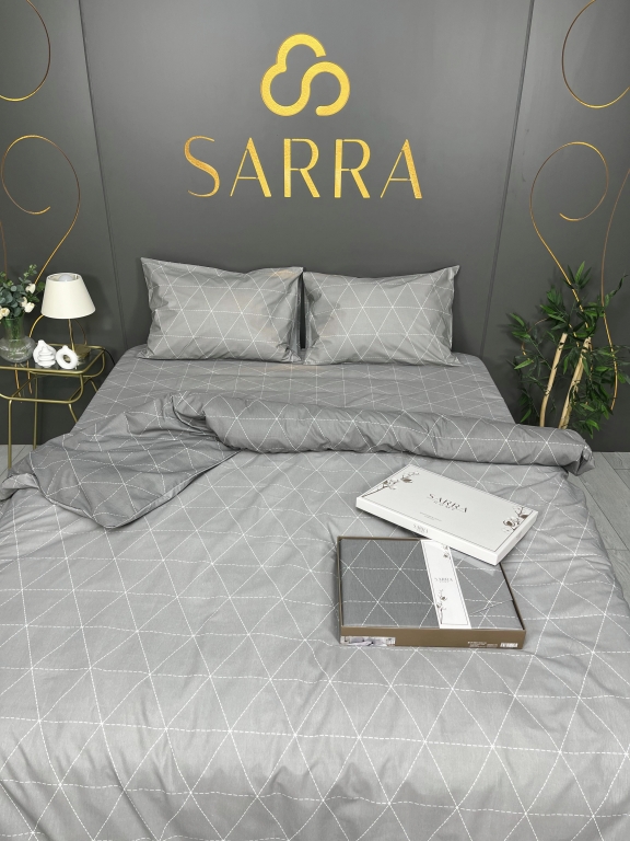 SARRA HOME ÇİFT KİŞİLİK LIGHT NEVRESİM TAKIMI - DREAM GRİ