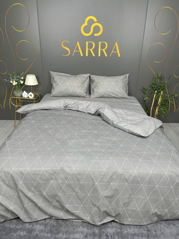 SARRA HOME ÇİFT KİŞİLİK LIGHT NEVRESİM TAKIMI - DREAM GRİ